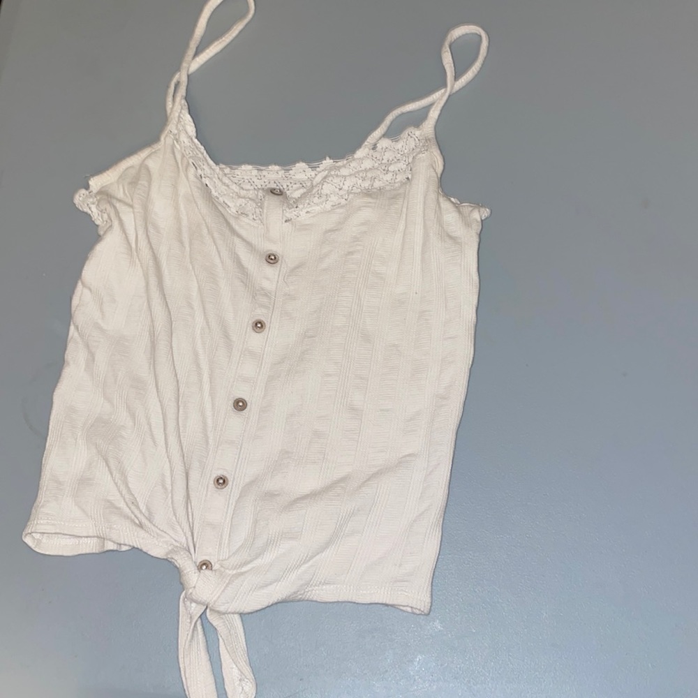 Mudd off white tank top